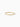 14k solid gold hammered minimalist band