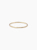 14k textured thin band