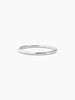 Sterling silver classic minimalist band