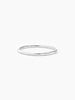 sterling silver hammered classic band