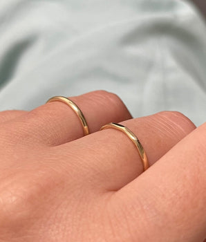 14k Classic Textured Band - 1.5mm