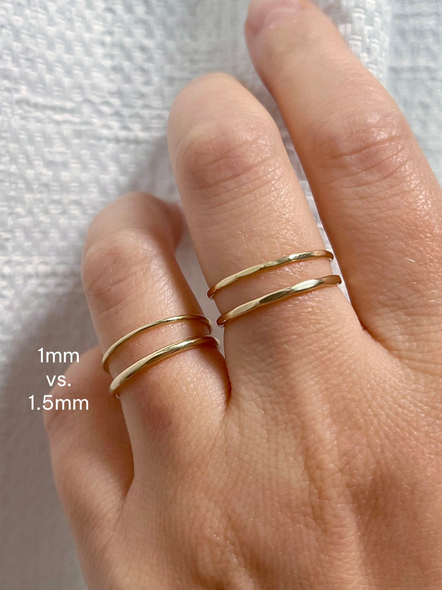 925 Classic Textured Band Eco Friendly Fine Jewelry – Irina