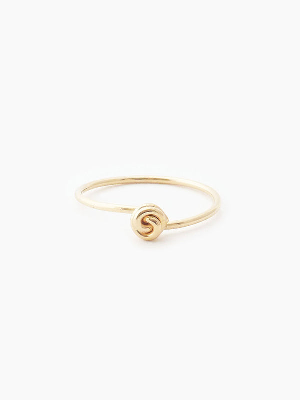 14k rose bud ring