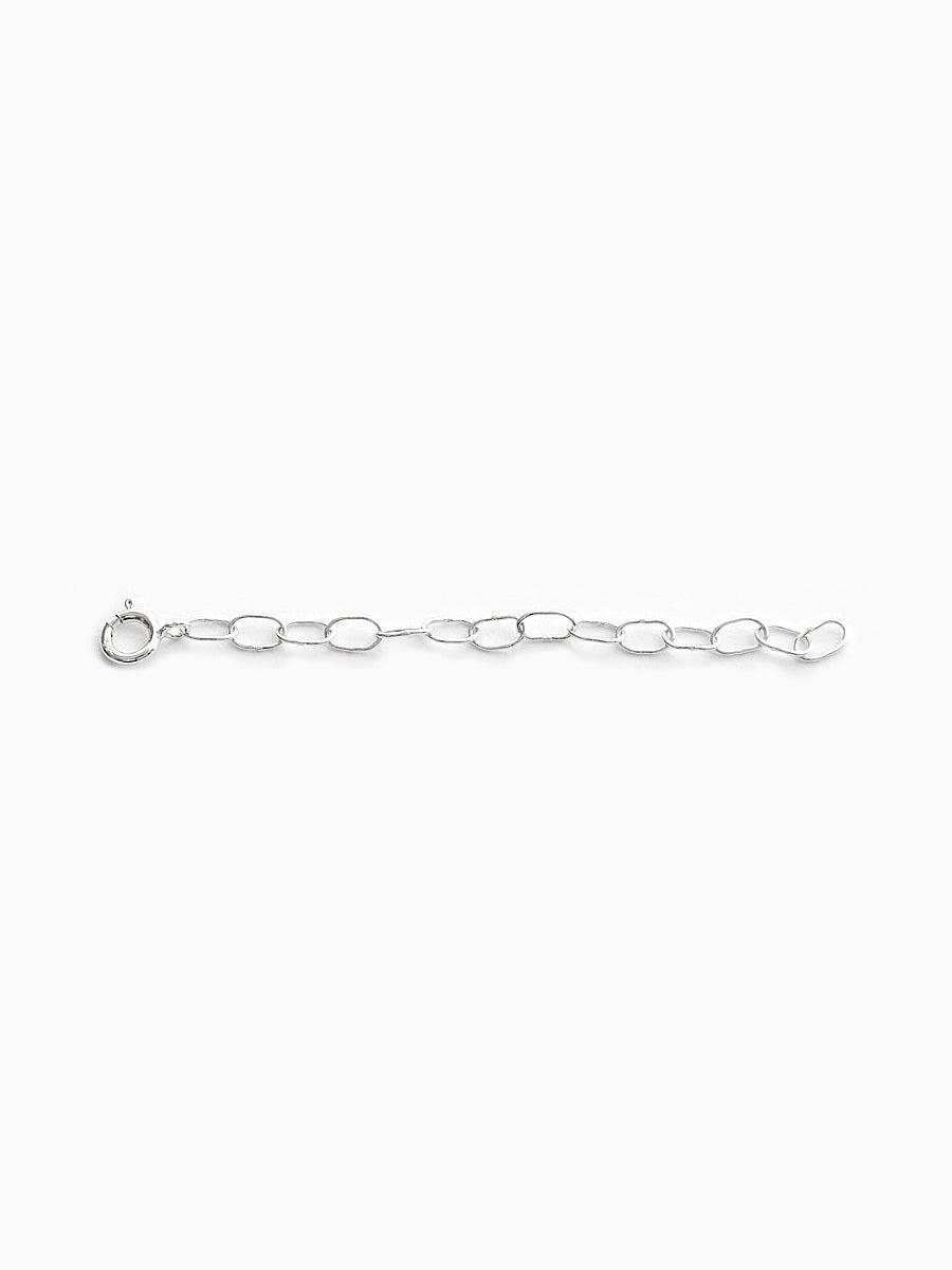 Sterling silver adjustable 2" chain extender