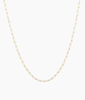 14k solid gold sweet nothings chain necklace