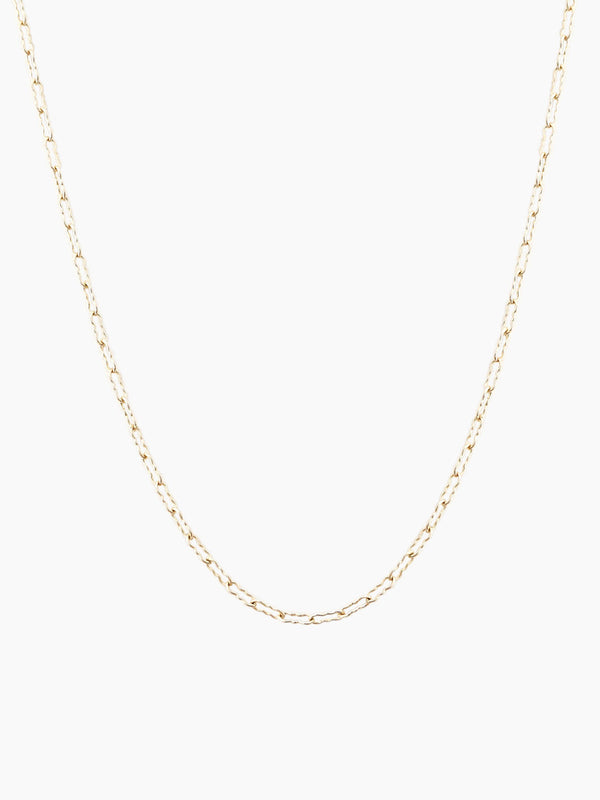 14k solid gold sweet nothings chain necklace